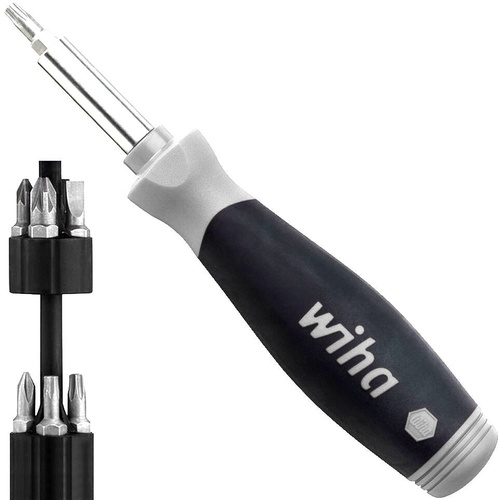 Wkrętak z magazynkiem bitów PocketMax Selection 46698 Wiha