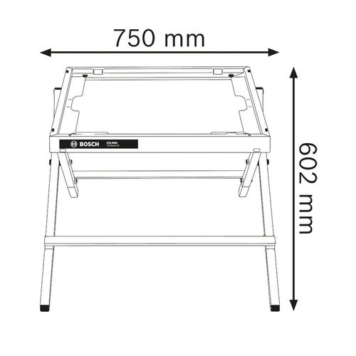 Stół Bosch GTA 6000 do pilarki stołowej Bosch GTS 10 XC