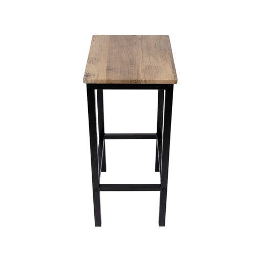 Stołek barowy Belivio PAX BLACK ROYAL OAK