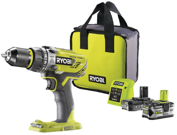 Wiertarko-wkrętarka Ryobi R18PD31-252S