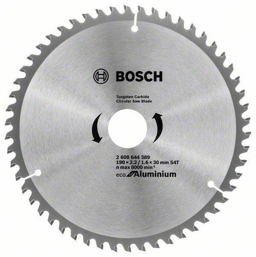 Tarcza Eco for Aluminium do pił ręcznych 190x30 Bosch 2608644389