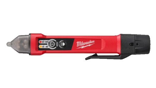 Bezdotykowy detektor napięcia z podwójnym zakresem i latarką Milwaukee NCVDDF