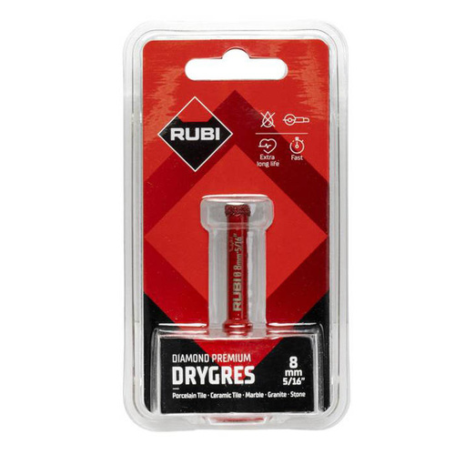 Wiertło Rubi 06918 DRYGRES PREMIUM - 8mm