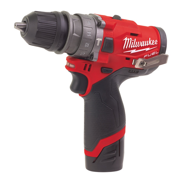 Wiertarko-wkrętarka z udarem Milwaukee M12 FPDXKIT-202X