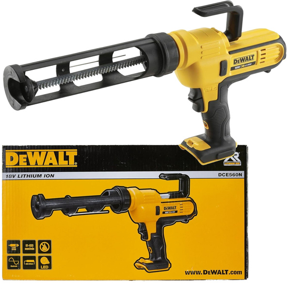 Pistolet do silikonu DeWalt DCE560N