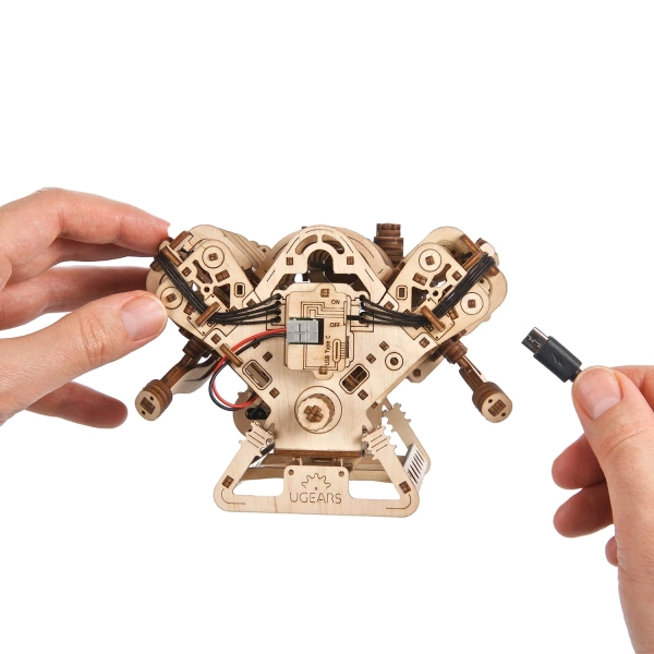 Silnik V8 UGEARS 70264