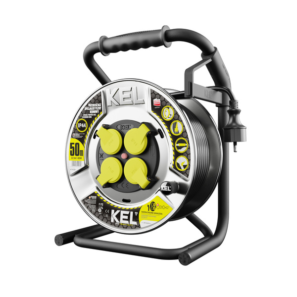 Przedłużacz bębnowy Kel Heavy Duty W-99281, 50M/3X2,5