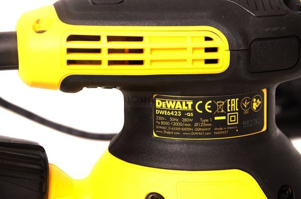 Szlifierka mimośrodowa DeWalt DWE6423