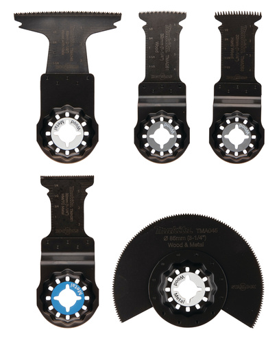 Zestaw 5 szt. brzeszczotów do oscylacyjnych narzędzi wielofunkcyjnych Makita E-24935