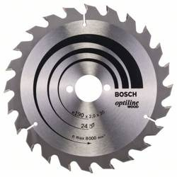 Tarcza pilarska Optiline Wood 190x30 Bosch 2608641185