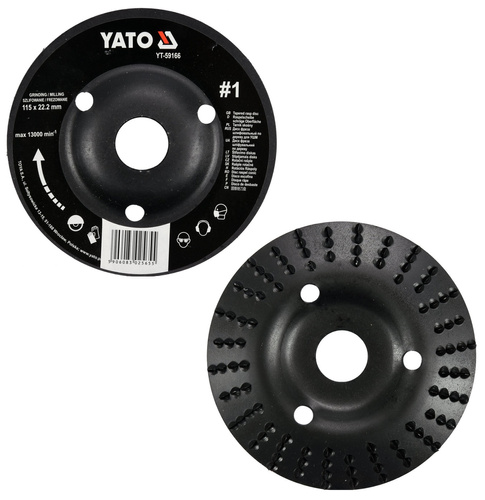 Tarnik skośny do drewna 115 mm Yato YT-59166
