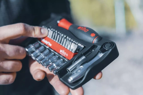 Zestaw bitów i kluczy nasadowych Wiha ProBuddy 46960