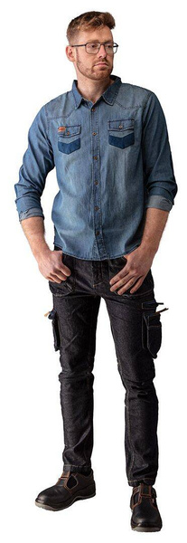 Spodnie robocze DENIM NEO Tools 81-229-XXL rozm. XXL