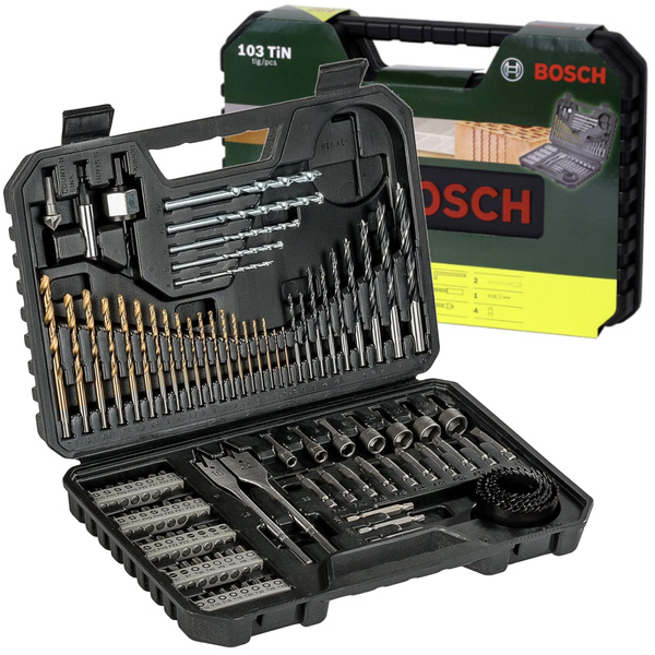 Zestaw wierteł i bitów 103 szt. Bosch 2607017367