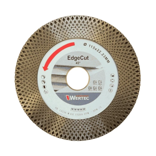 Tarcza diamentowa 115x22,23 mm Wertec EDGECUT115
