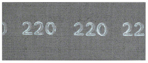 Siatka ścierna 115x280 K220 Bosch 2609256358