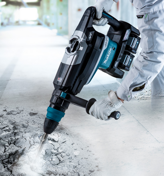 Akumulatorowy młot udarowo-obrotowy SDS-MAX 2x40Vmax XGT AWS Makita HR006GZ