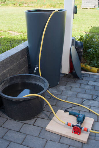 Pompa na wiertarkę 3000 l/h Wolfcraft WF2207000