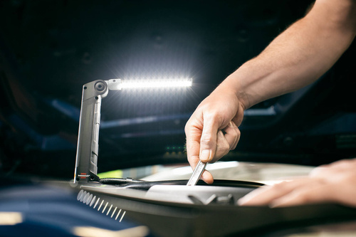 Akumulatorowa lampa ręczna LED SANSA 401 A Brennenstuhl 1177370010