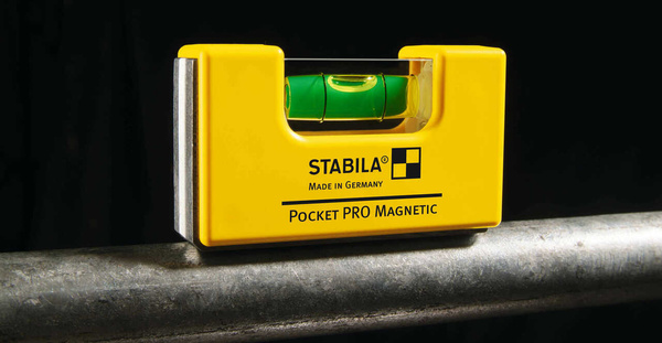 Kieszonkowa poziomica 7 cm Pocket PRO Magnetic Stabila 17953