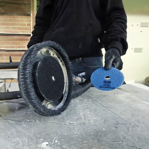 Pad polerski RUBI 62974 - gradacja P800