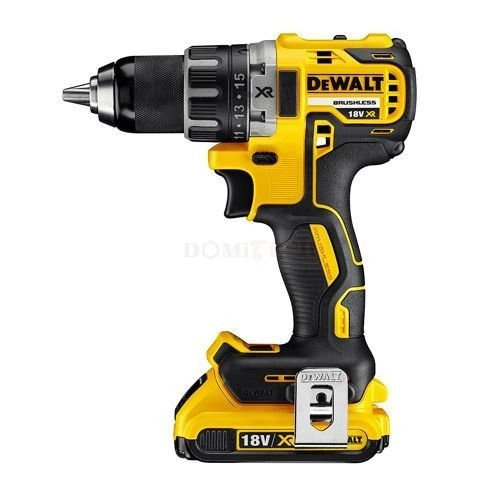 ZESTAW DeWalt DCD791P2 wiertarko-wkrętarka akumulatorowa 2x5.0 Ah + Bity DT0109