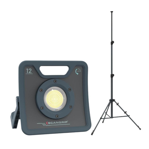 Zestaw lampa robocza Scangrip NOVA 12 03.6206 + statyw Scangrip 49.0596