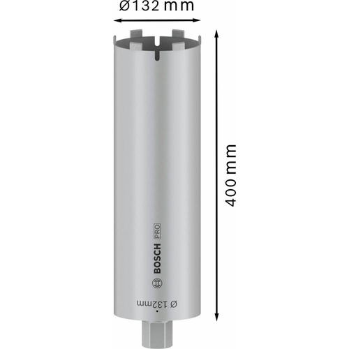 Koronka diamentowa 132x400x6 1 1/4" Bosch Best for Universal 2608601411