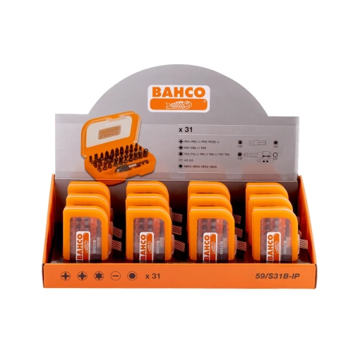 Zestaw bitów 1/4" Bahco 59/S31B-IP