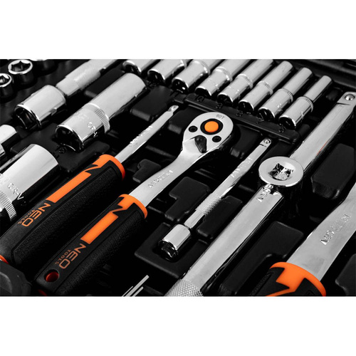 Zestaw kluczy nasadowych NEO Tools 10-066 1/4", 1/2" 110 szt.