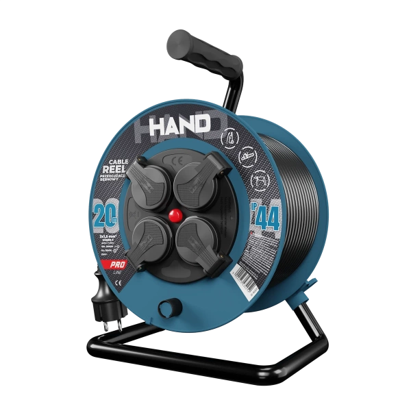 Przedłużacz bębnowy Hand Line KEL W-96300, 20M/3x1,5