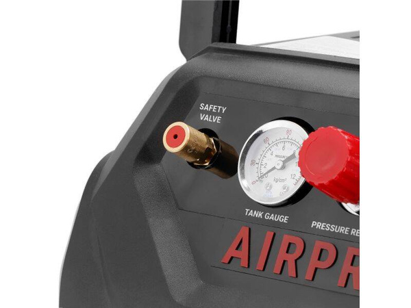 Mały kompresor bezolejowy Airpress H 215-6 8 bar 1.5 KM/1.1 kW 92 l/min 6 l BoomBox