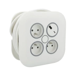 Przedłużacz bębnowy 10 m Plastrol W-72018