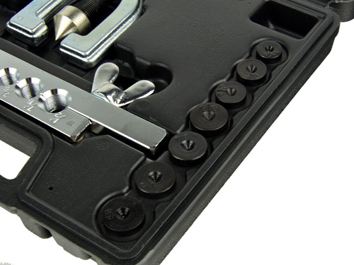 Zestaw do zarabiania przewodów hamulcowych 10 elementów Geko G02721