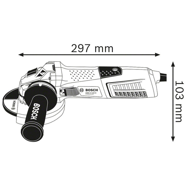 Szlifierka kątowa Bosch GWS 13-125 CI