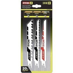 Ryobi Zestaw brzeszczotów szablastych (3 szt.) do drewna i metalu RAK3RBWM