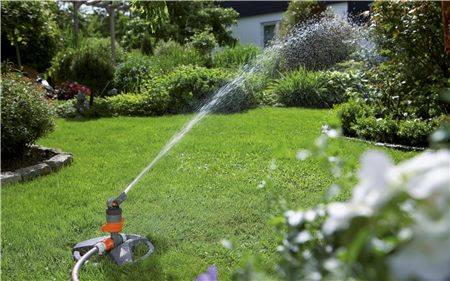 Comfort zraszacz turbinowy na sankach Zraszacze GARDENA 08143-20