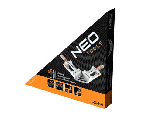 Ścisk narożnikowy podwójny Neo Tools 45-491