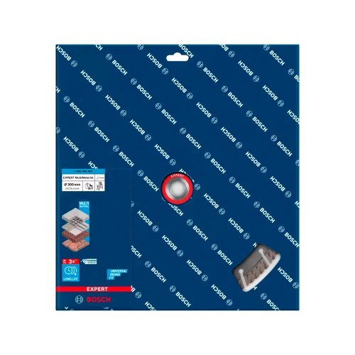 Diamentowa tarcza tnąca Bosch EXPERT MultiMaterial 300 x 25,40 x 3,3 x 15 mm 2608900665