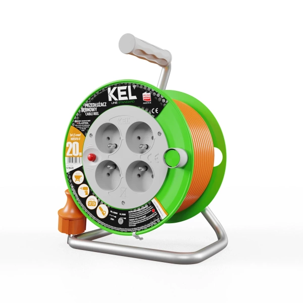 Przedłużacz bębnowy 20 m KEL W-98428