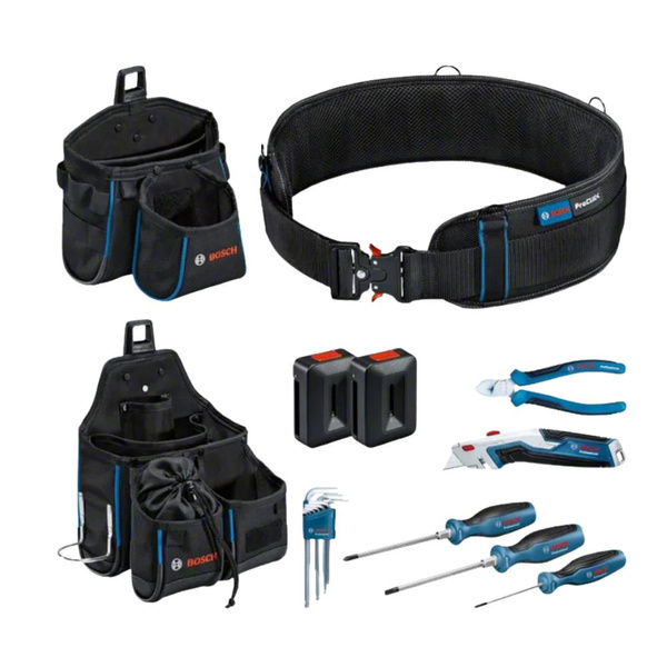 Pas narzędziowy i zestaw narzędzi ręcznych Bosch 1600A02H5C
