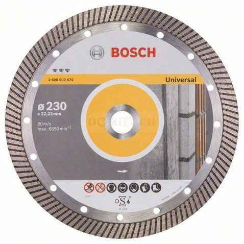 Bosch Diamentowa tarcza tnąca 230 Best for Universal Turbo 2608602675