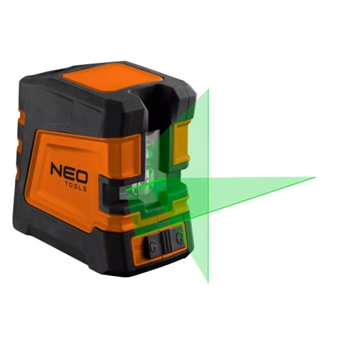 Laser krzyżowy NEO Tools 75-107 z zieloną wiązką