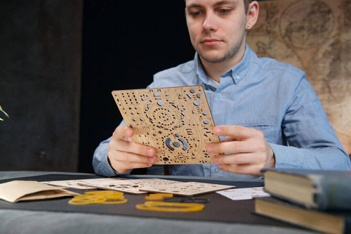 Steampunkowy sterowiec UGEARS 70226