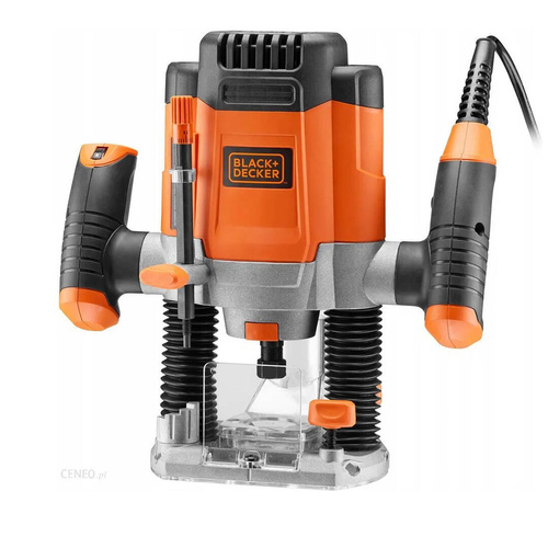Frezarka górnowrzecionowa BLACK DECKER KW1200EKA-QS