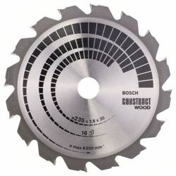 Tarcza pilarska Construct Wood 235x30 Bosch 2608640636