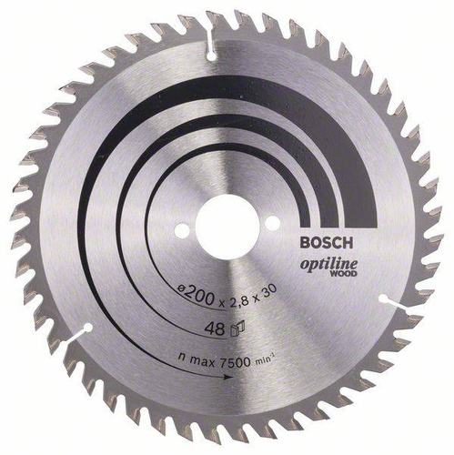 Tarcza pilarska Optiline Wood 200x30 Bosch 2608640620