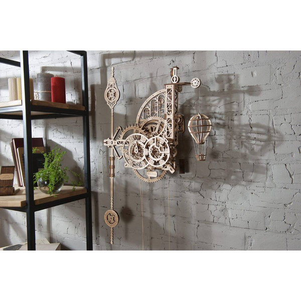 Zegar ścienny z wahadłem Aero Clock UGEARS 70154