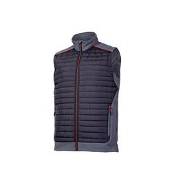 Bezrękawnik pikowany S Lahti PRO L4130701 czarno-szara