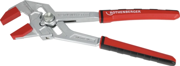 Szczypce nastawne Rothenberger ROFAST 10" z 3 parami szczęk ochronnych